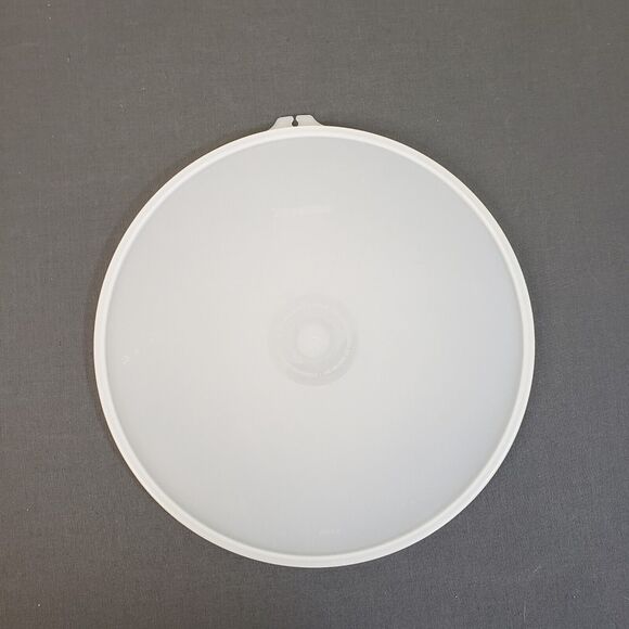Vintage Tupperware Replacement Lid Sheer Clear Round 2197B-2   9.25" - Picture 1 of 5